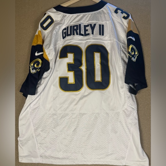 Nike NFL On Field Dri Fit Todd Gurley LA Rams Football Jersey Men Size 56 - Picture 4 of 7